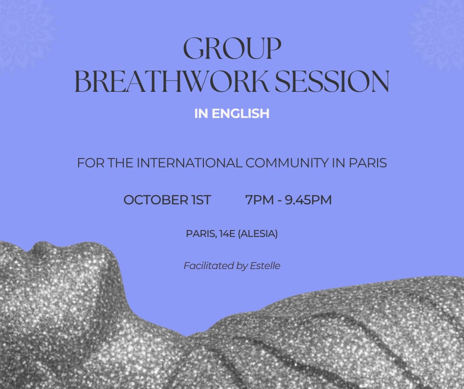 Affiche de Group breathwork session à Paris