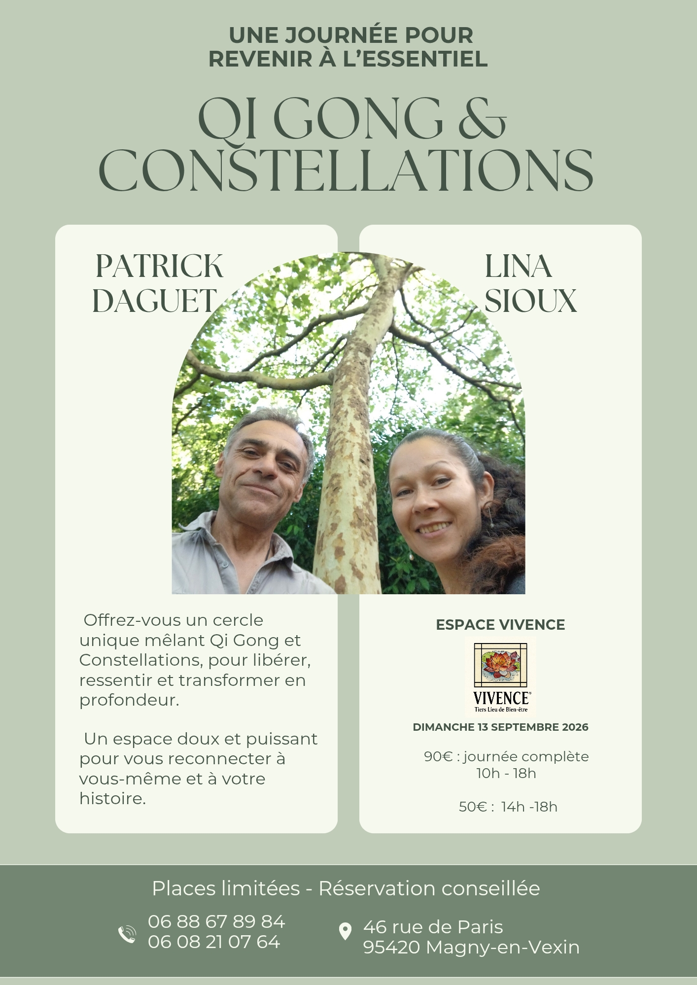 Affiche de Qi gong & constellations Ă Magny-en-Vexin