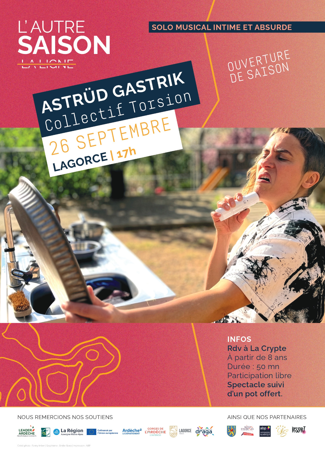 Affiche de Astrüd gastrik à Lagorce