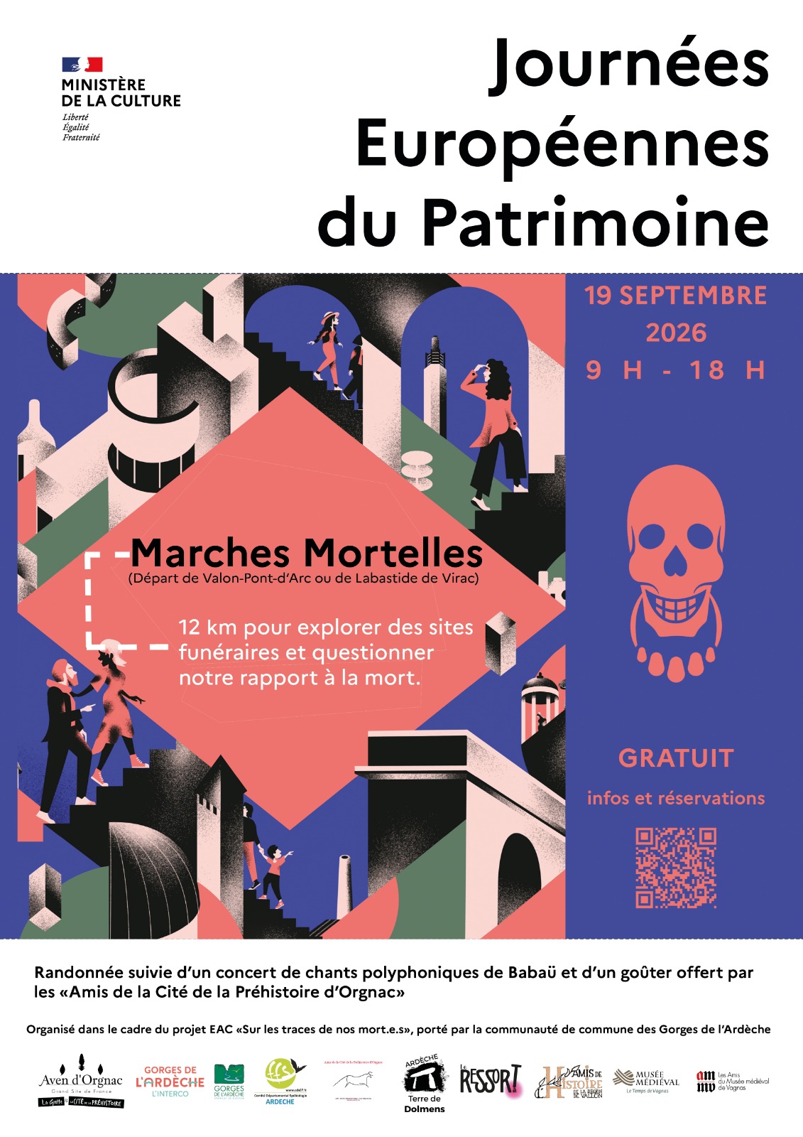 Affiche de Marches mortelles à Vagnas