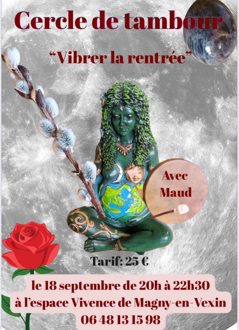 Affiche de Cercle de tambour vibrer la à Magny-en-Vexin