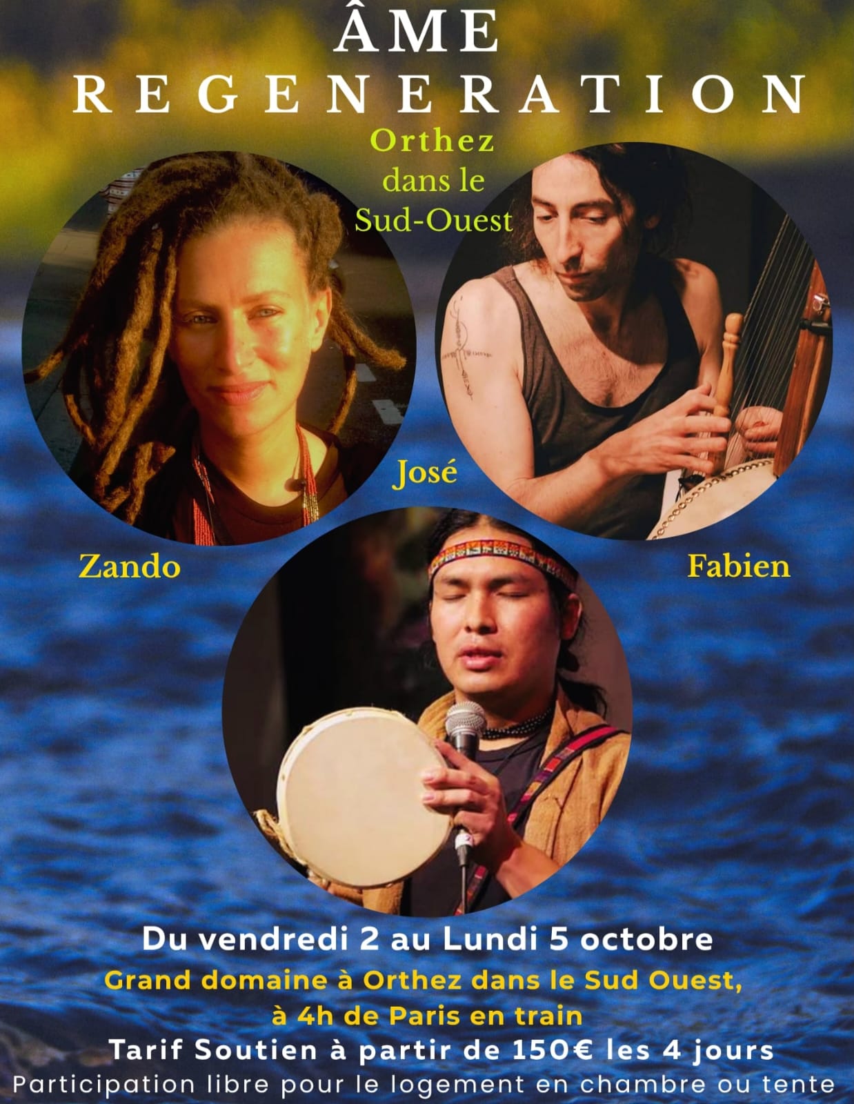 Affiche du festival Âme régénération