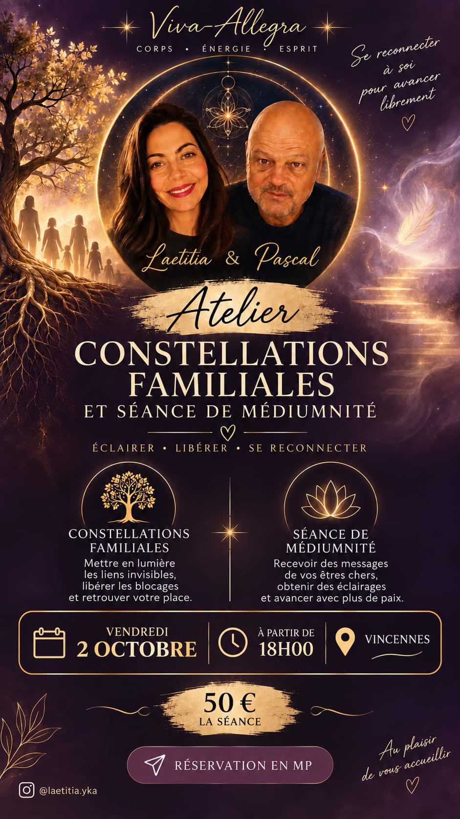 Affiche de Constellations familiales à Vincennes