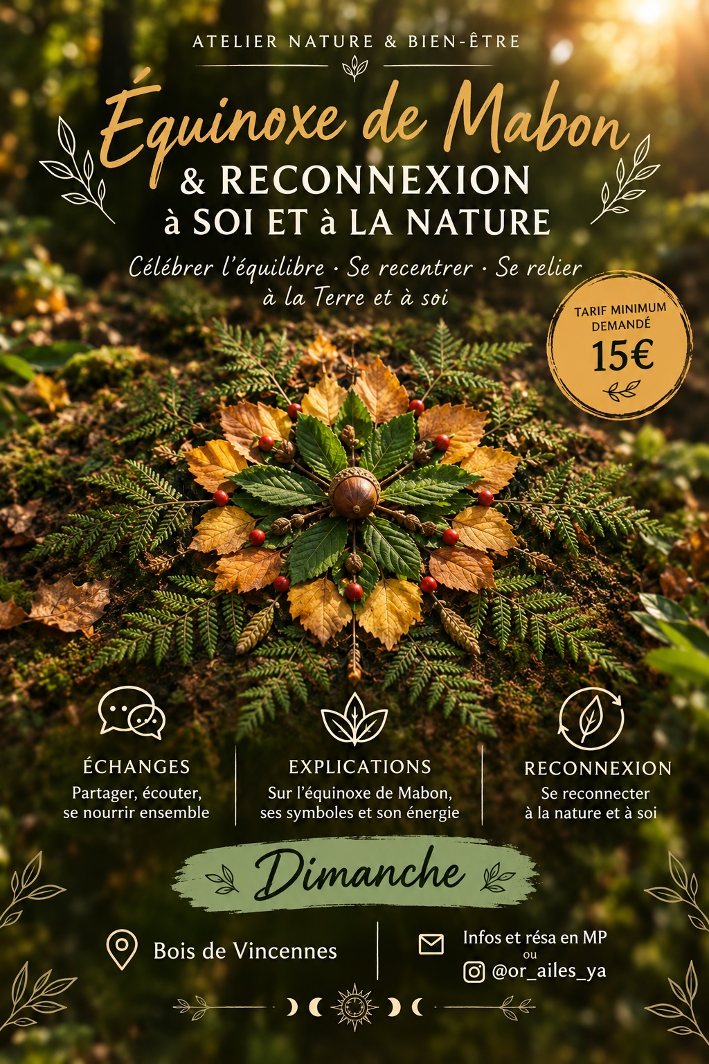 Affiche de Équinoxe de mabon & à Paris