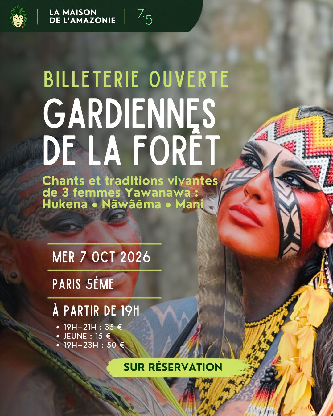 Affiche de Gardiennes de la forêt à Paris