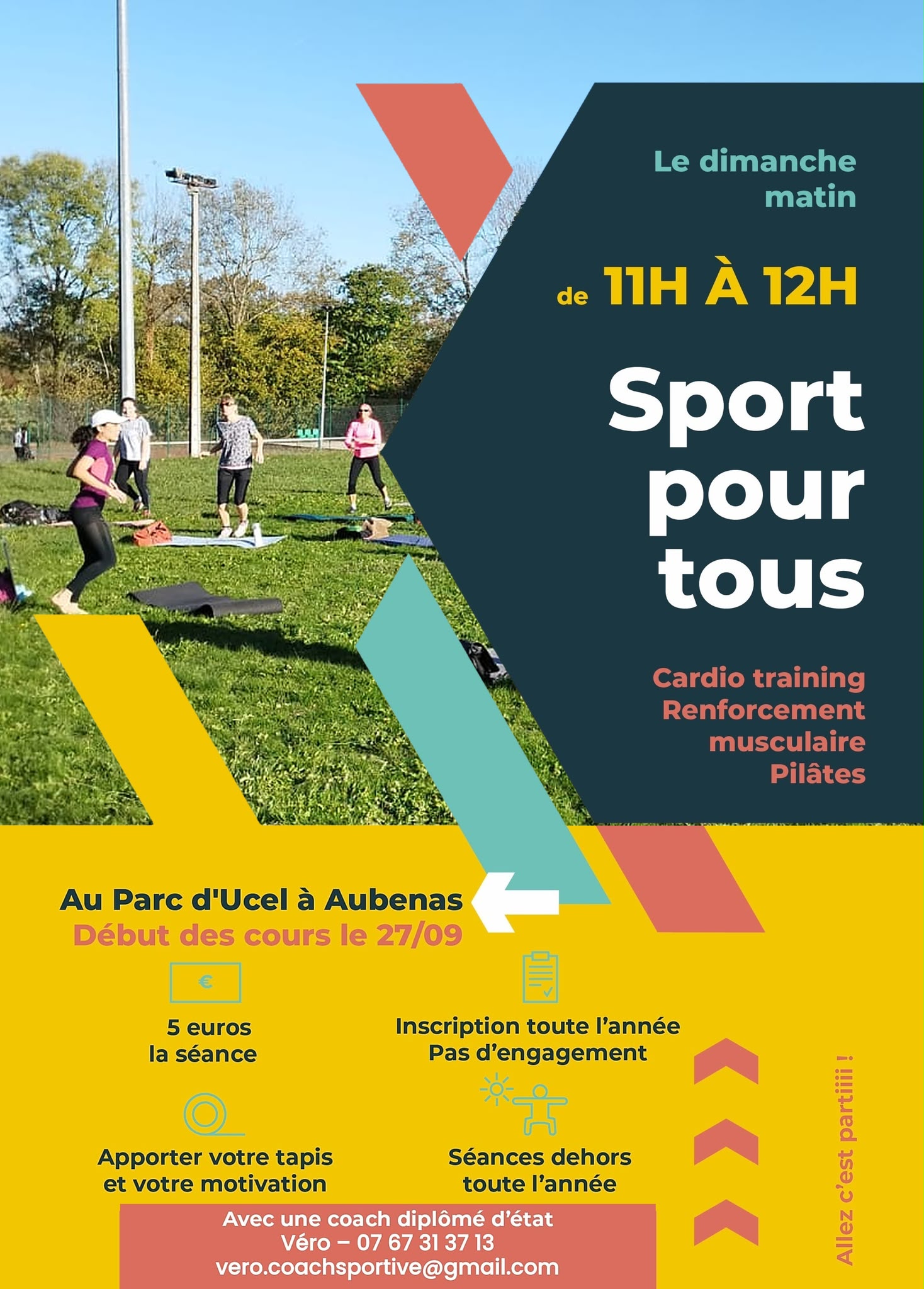 Affiche de Sport pour tous à Ucel