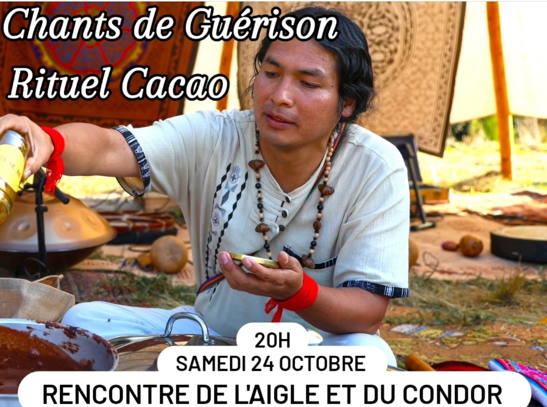 Affiche de Chants de guérison ritual à Paris