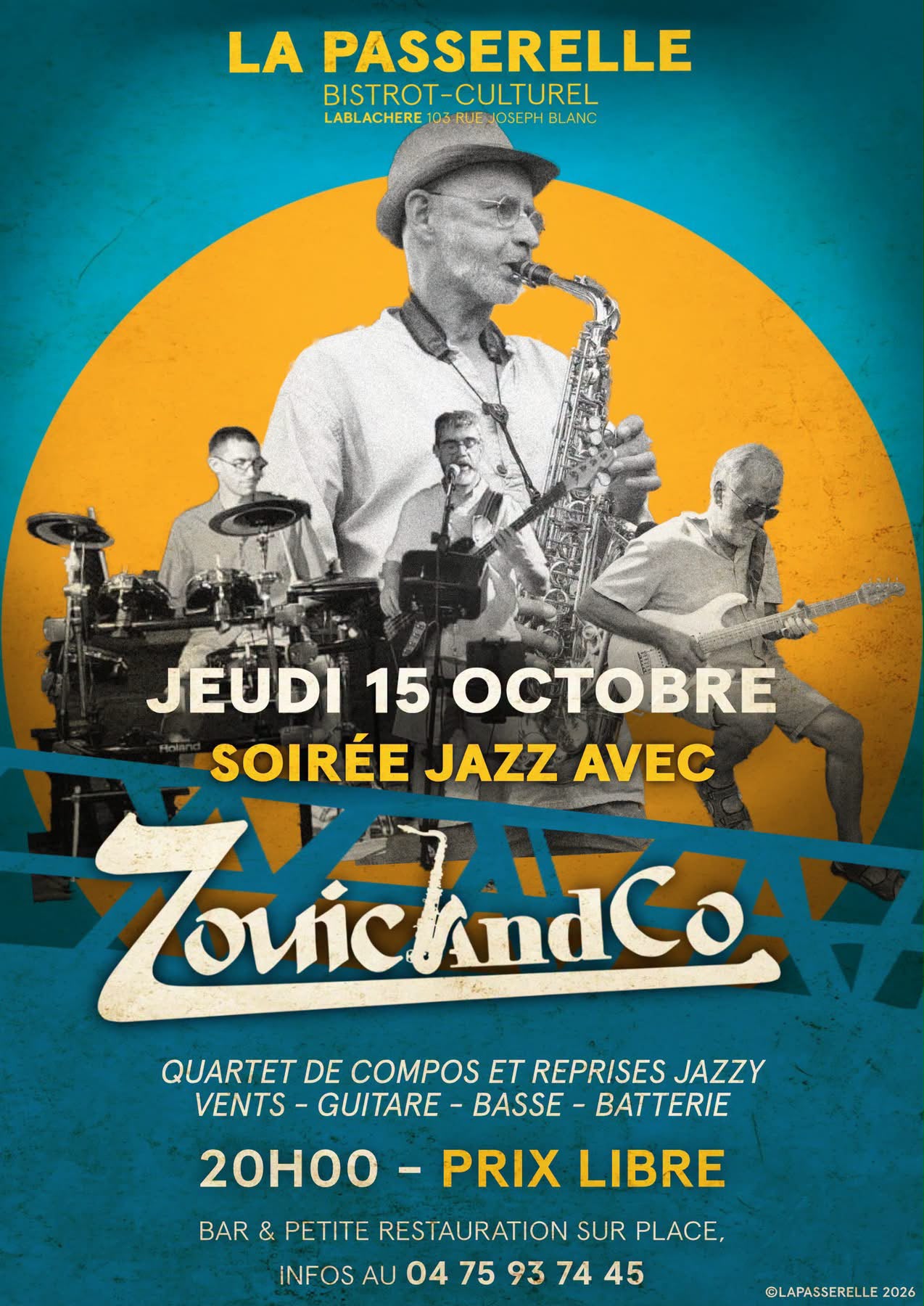 Affiche de Zouick & co à Lablachère