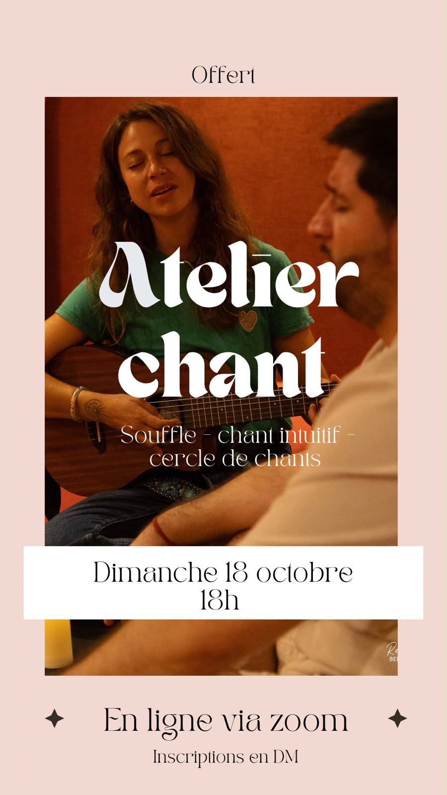 Affiche de Atelier chant