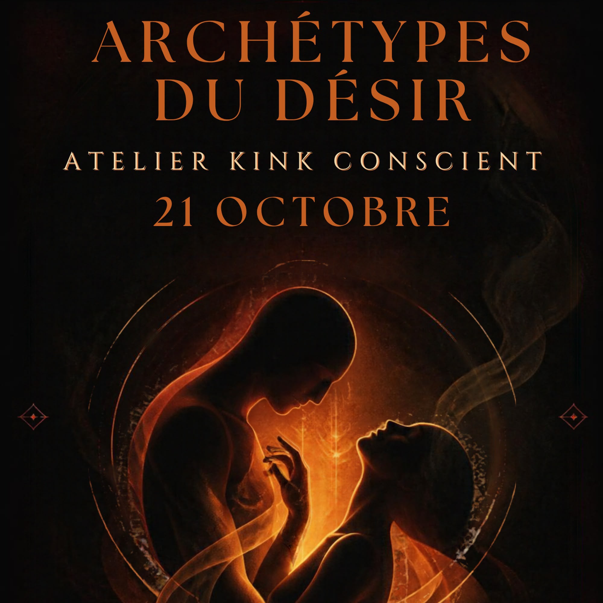 Affiche de Archétypes du désir à Paris