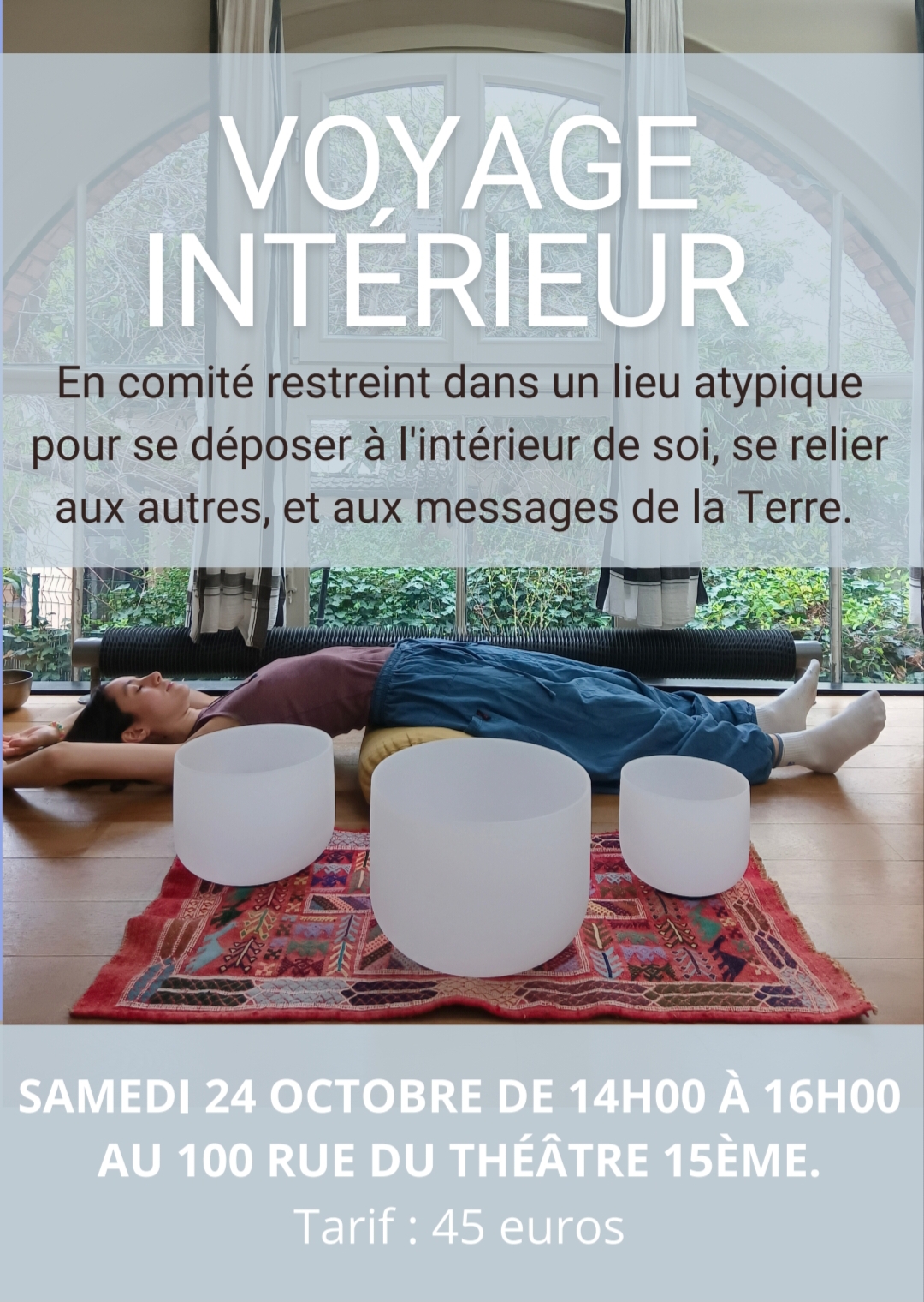 Affiche de Voyage intérieur à Paris