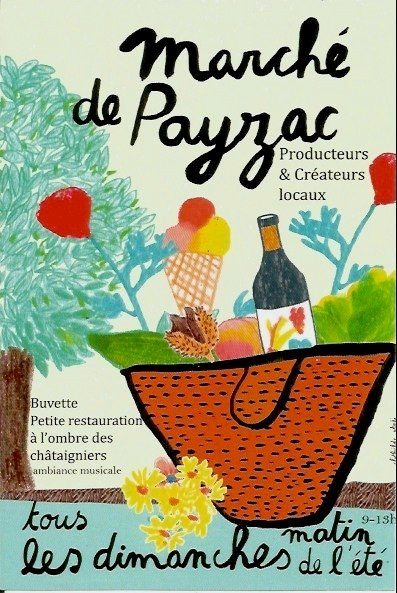 Affiche de Marché de Payzac à Payzac