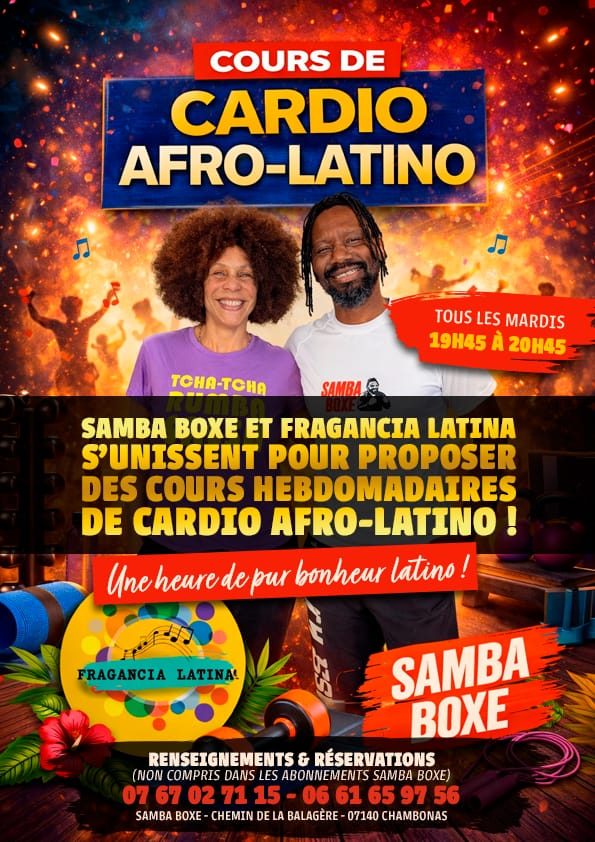 Affiche de Cardio afro-latino à Chambonas