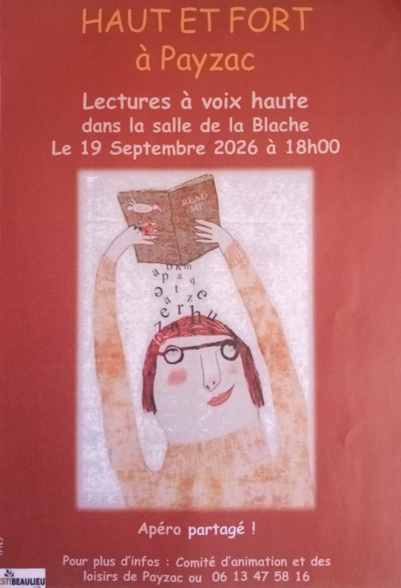 Affiche de Haut et fort à Payzac