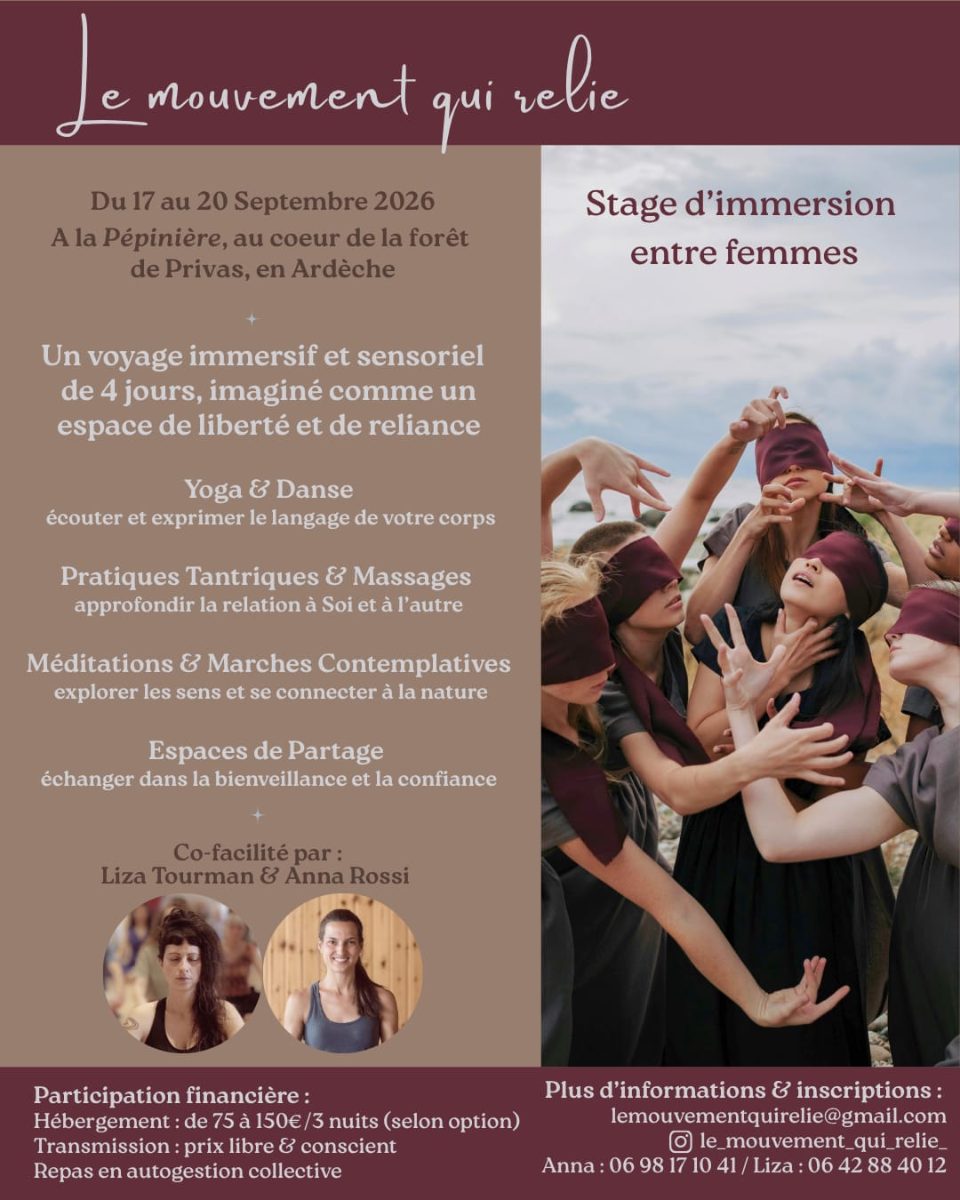 Affiche de Le Mouvement Qui Relie à Privas