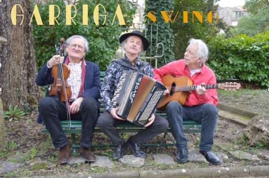 Affiche de Jazz manouche trio garrica Ă Aubenas