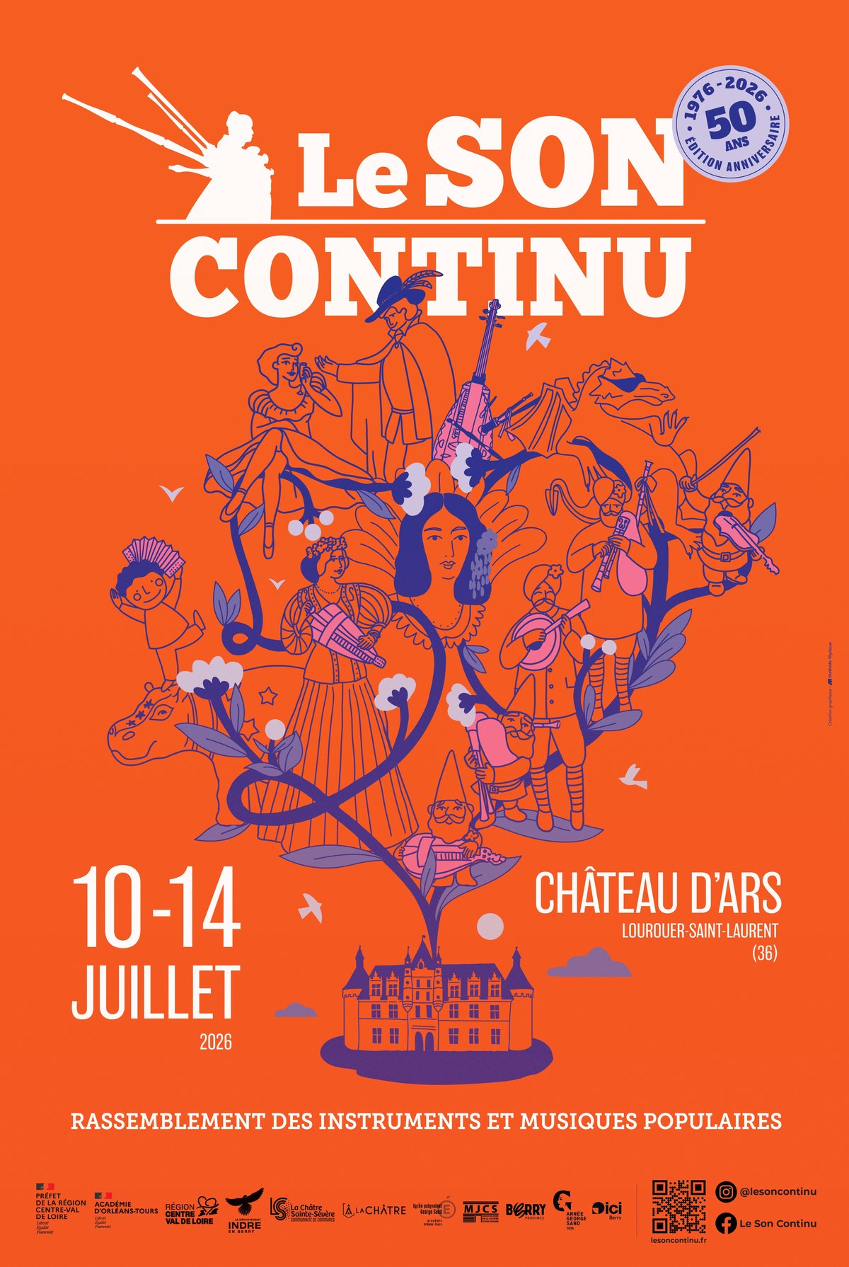 Affiche du festival Le Son Continu