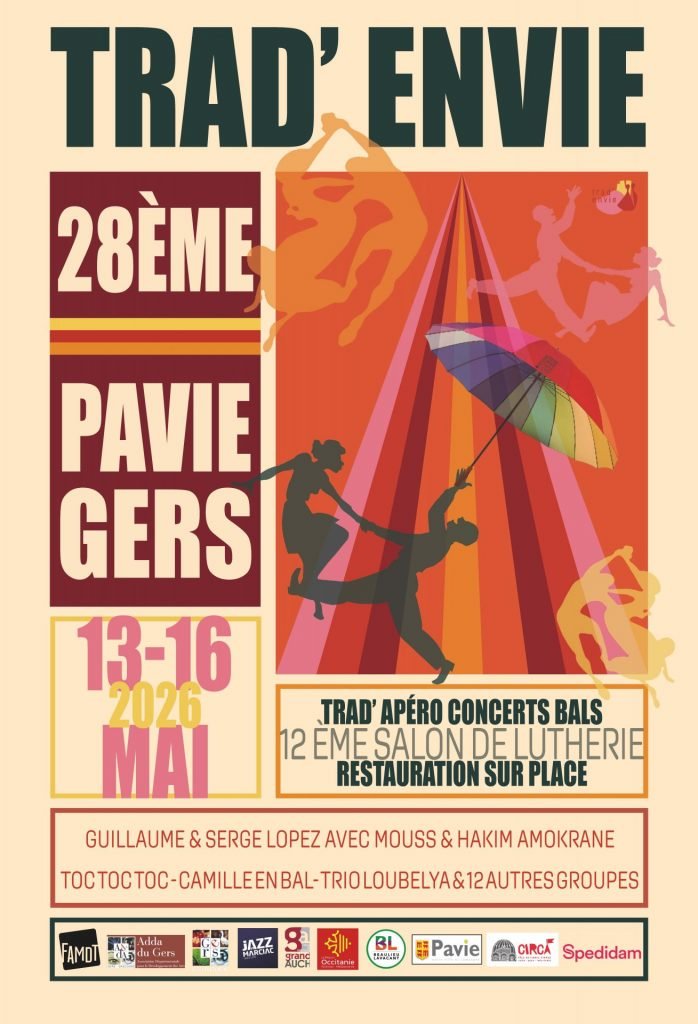 Affiche du festival Trad'Envie