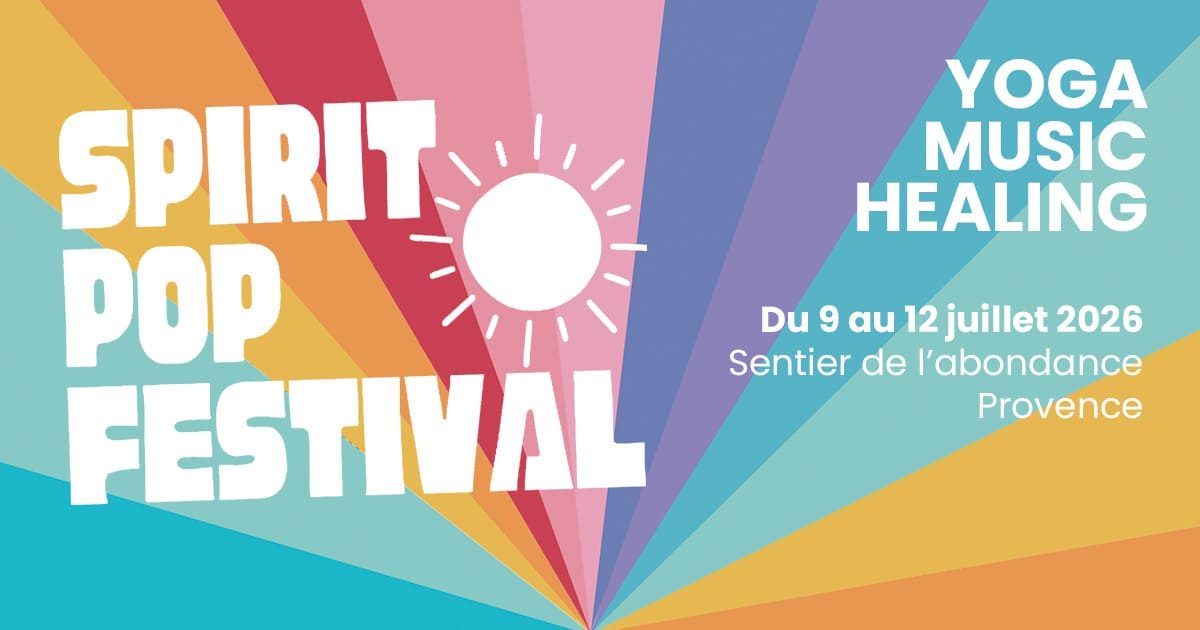 Affiche du festival Spirit Pop Festival