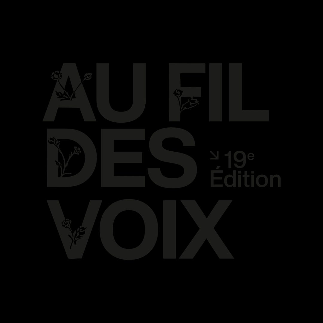 Affiche du festival Au Fil des Voix