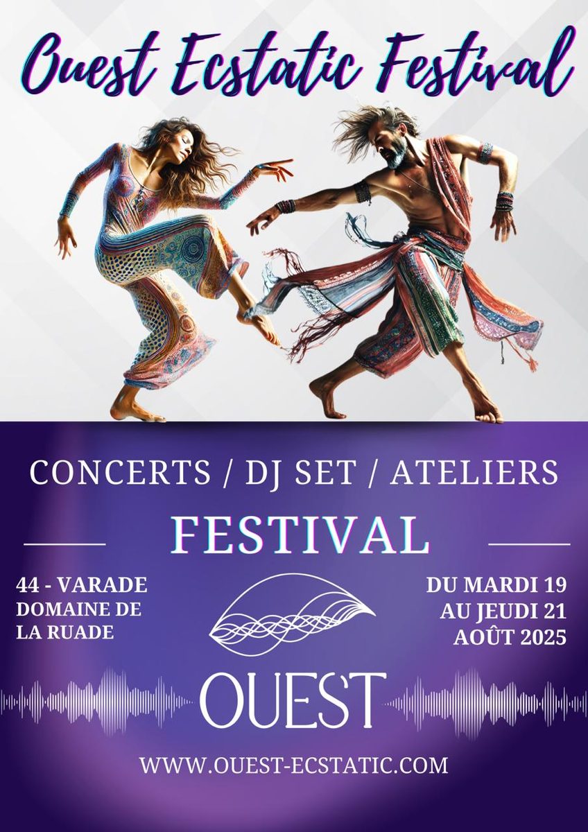 Affiche du festival Ouest Ecstatic Festival