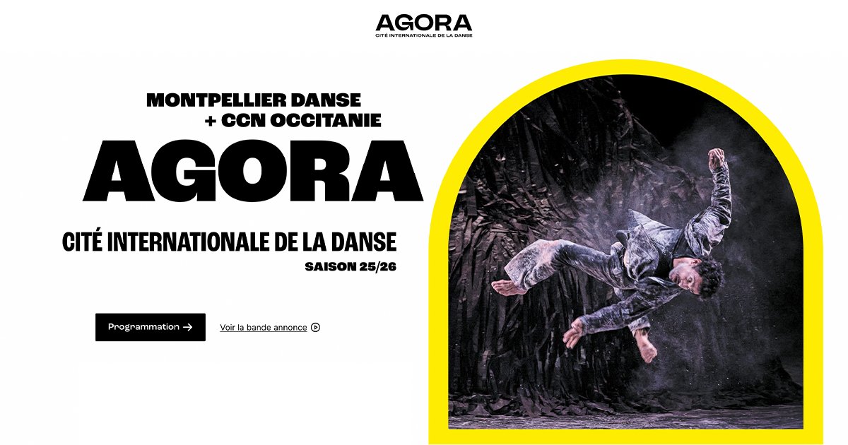 Affiche du festival Montpellier Danse