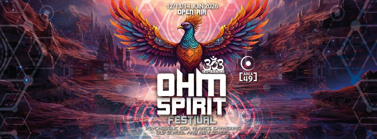 Affiche du festival Ohm Spirit Festival