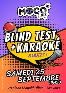 Blind test + karaoké & quizz