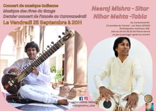 Concert de musique indienne