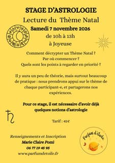Stage d'astrologie