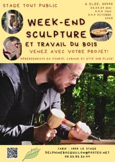 Week-end sculpture et travail