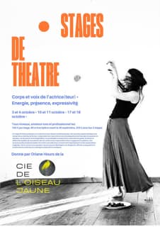 Stages de théâtre - corps et